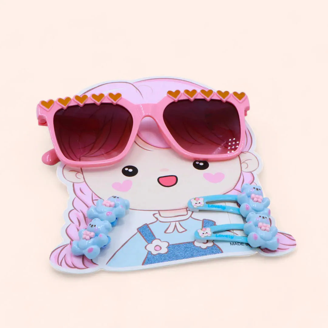 Sunglasses - Hair Accessories Set
