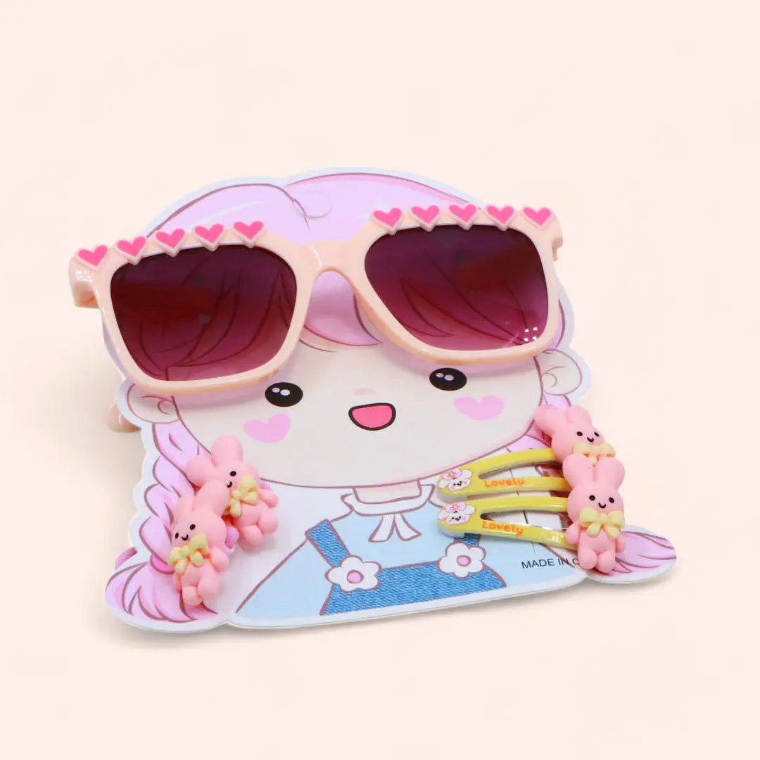 Sunglasses - Hair Accessories Set