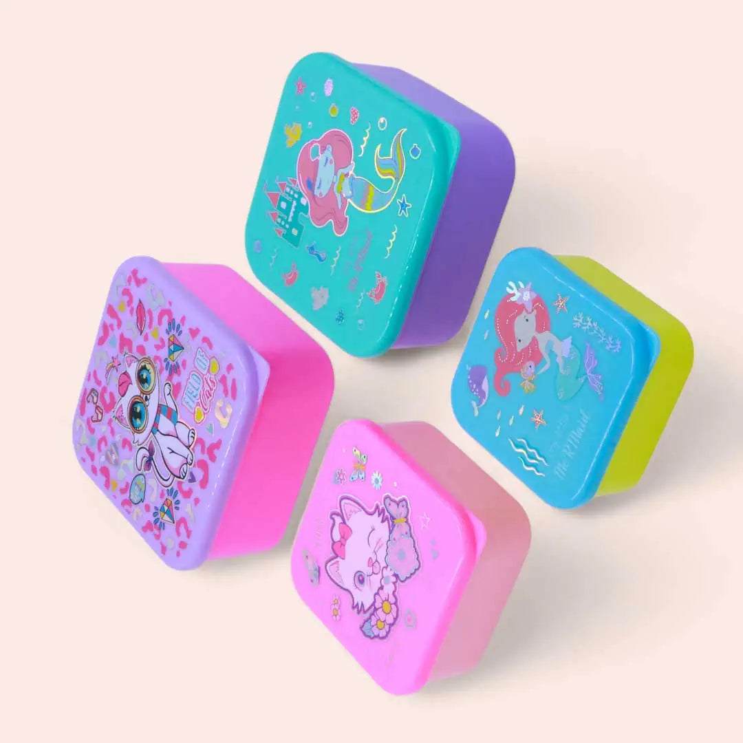 Vest Lunch Box (Set of 4)