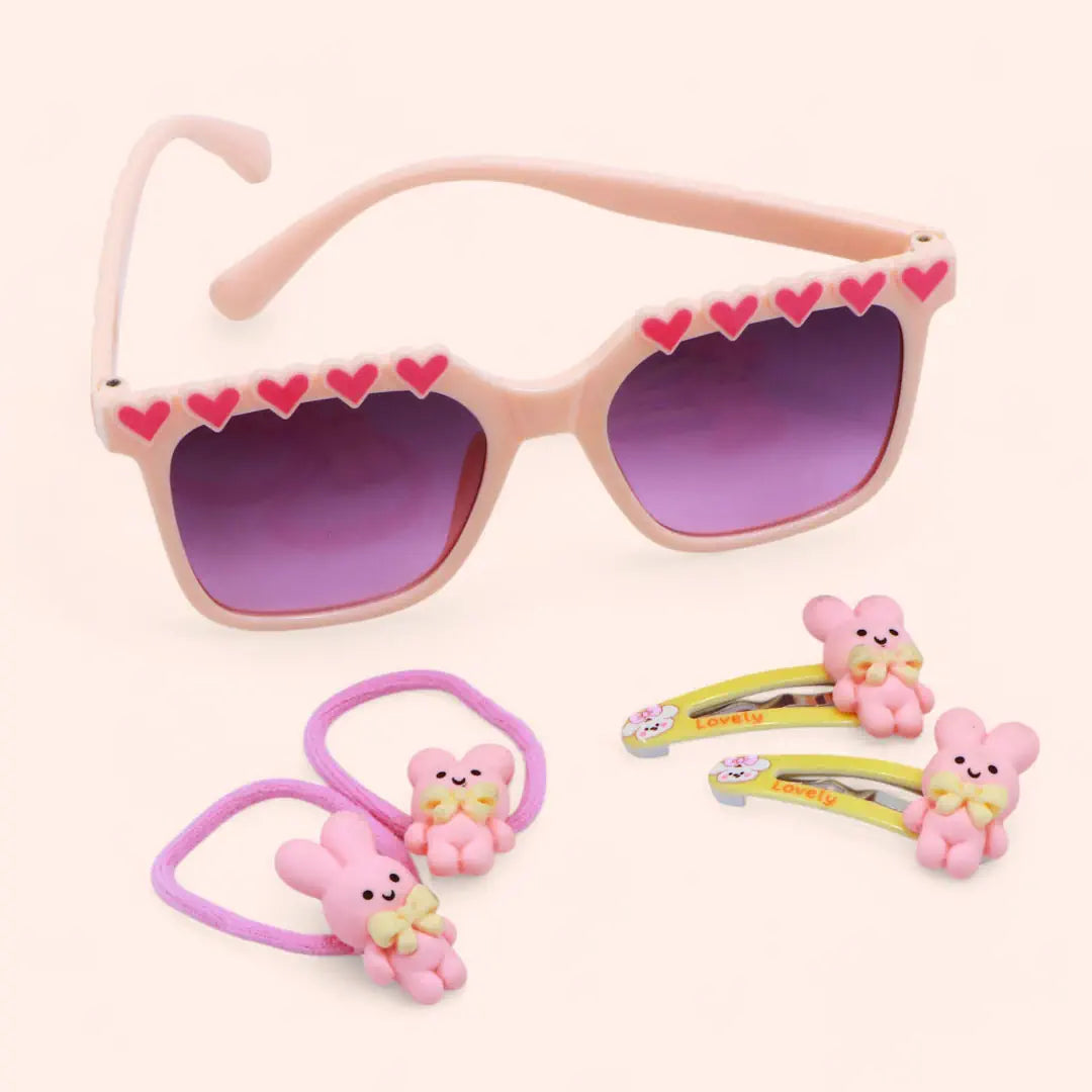 Sunglasses - Hair Accessories Set