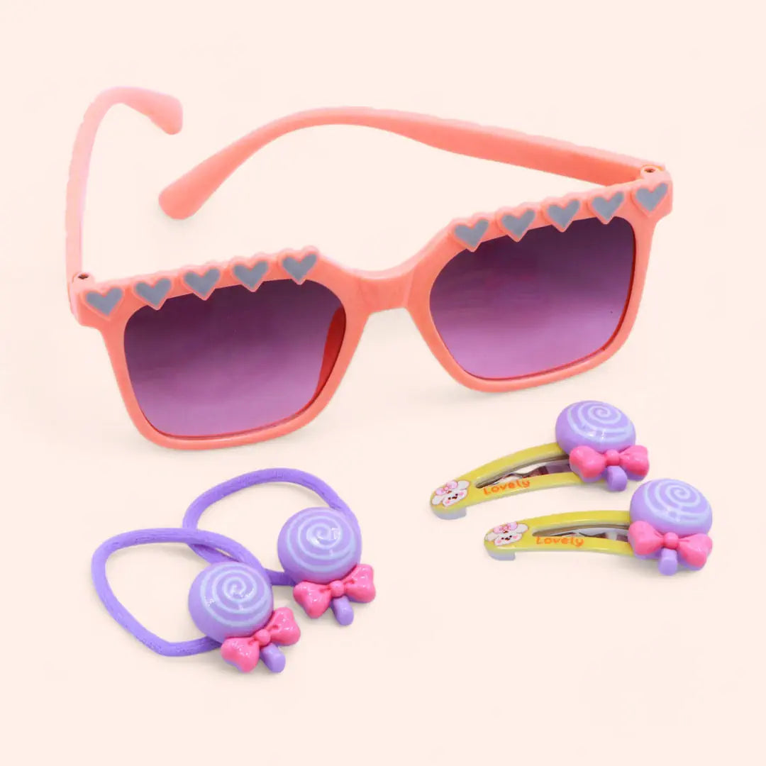 Sunglasses - Hair Accessories Set