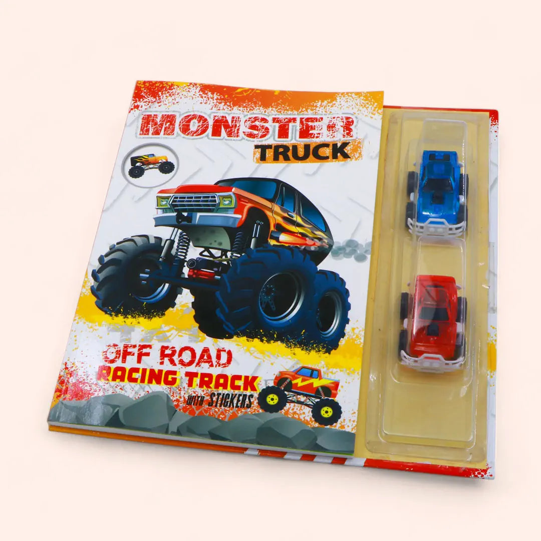 Monster Truck - Off Road Racing Track With Stickers