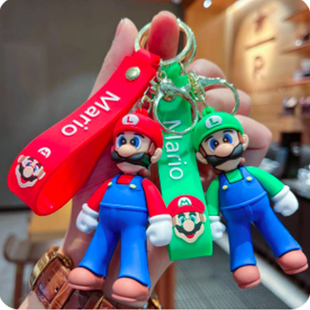 Mario Cartoon Design keychains