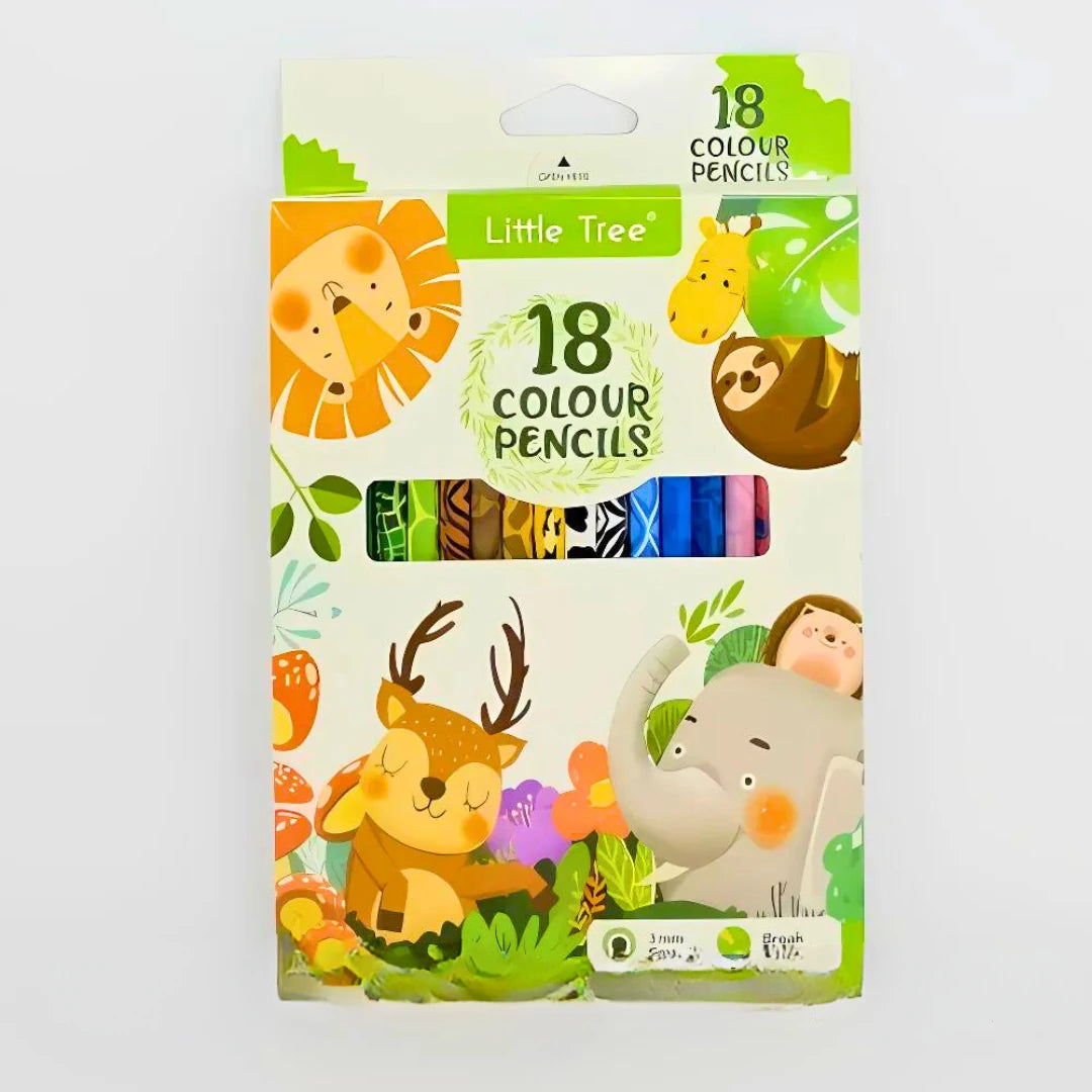 18 Colour Pencil Set