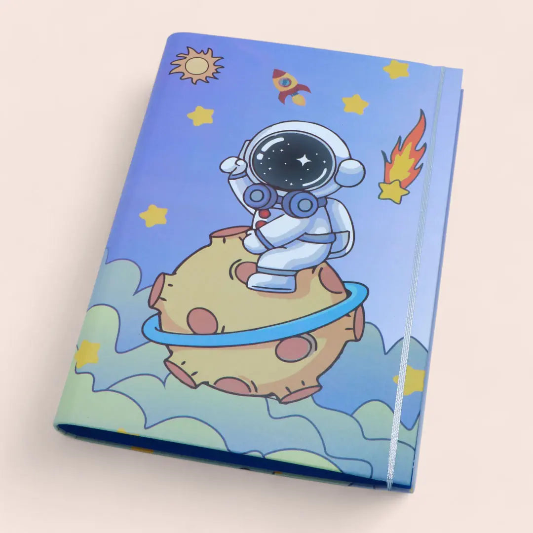 Cosmic Creativity Space Art Kit Folder - Colouring Book, Paints & More!
