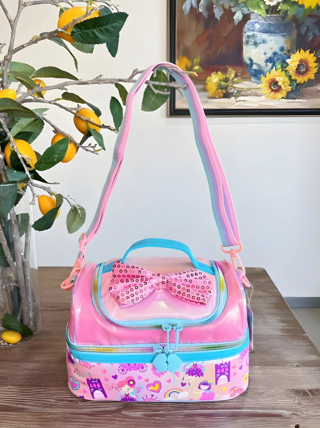 Vest Build-A-Meal Lunch Bag - Construction-Themed Insulated Lunchbag