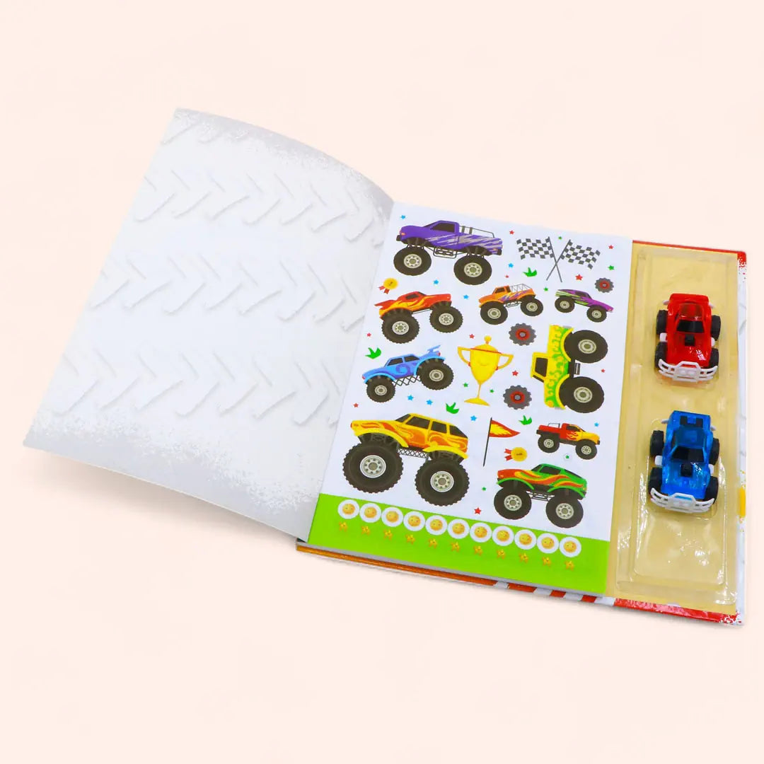 Monster Truck - Off Road Racing Track With Stickers
