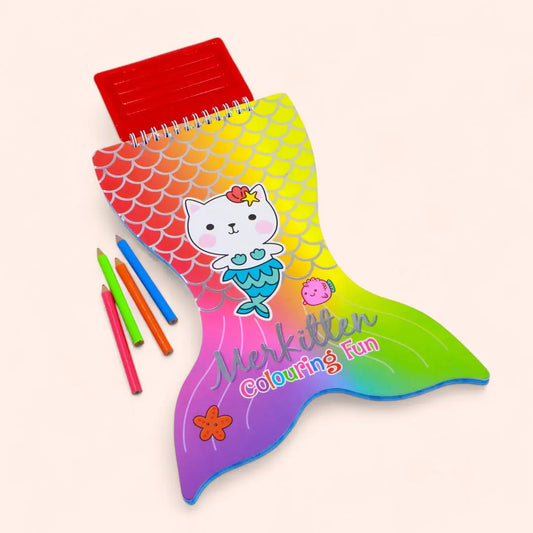 Merkitten Magic: A Colorful Ocean Tale