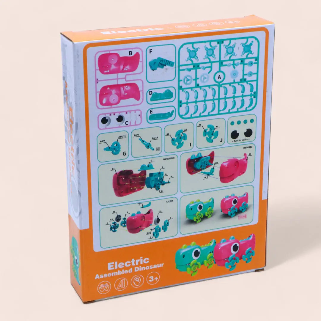Build-Your-Own Electric Dinosaur Kit - STEM Education for Kids