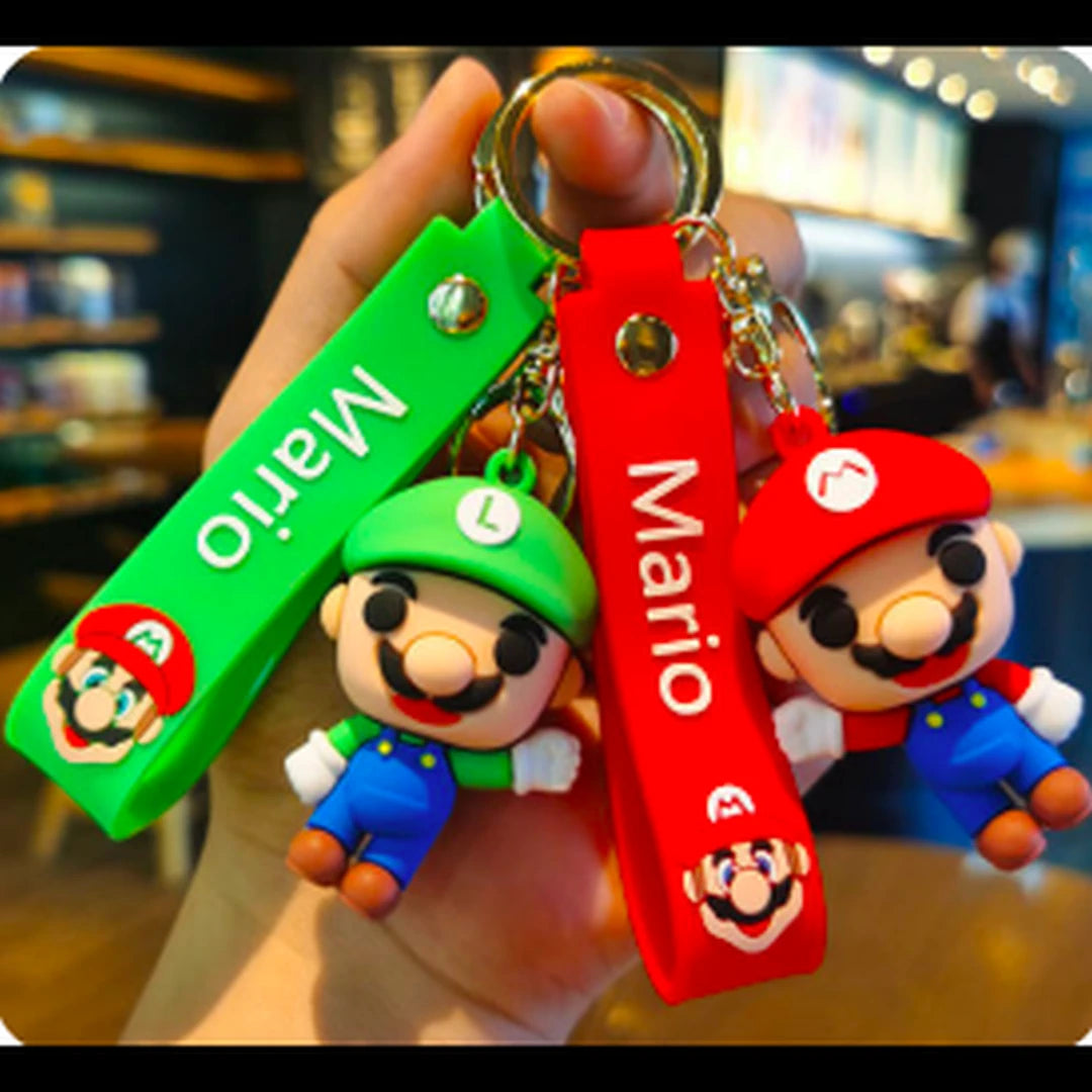 Mario Cartoon Design keychains