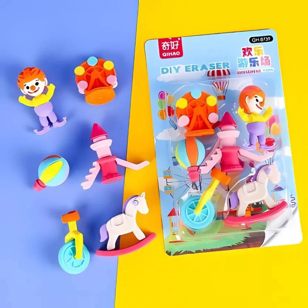 Amusement Eraser Set