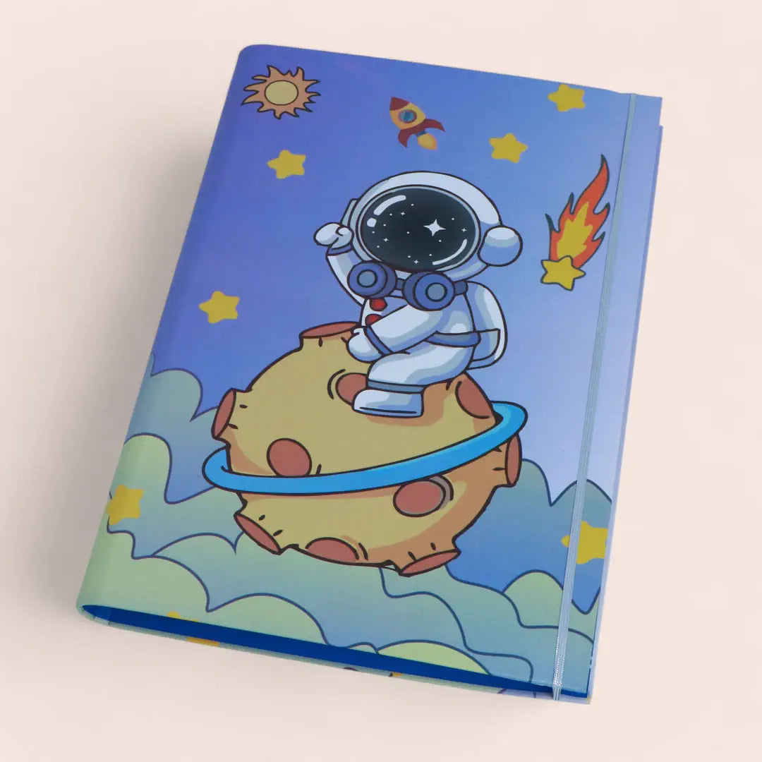 Cosmic Creativity Space Art Kit Folder - Colouring Book, Paints & More!