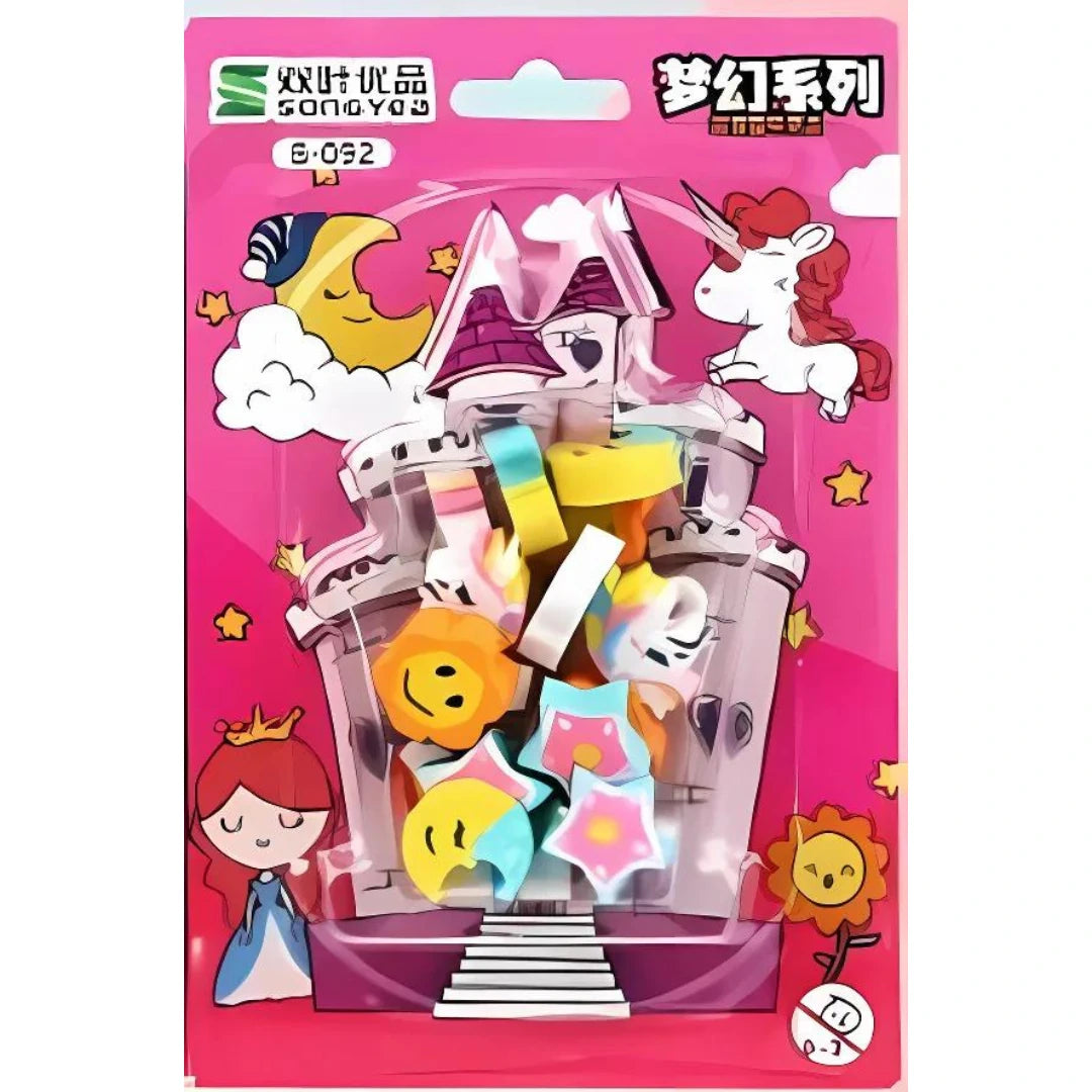 Unicorn Eraser Set