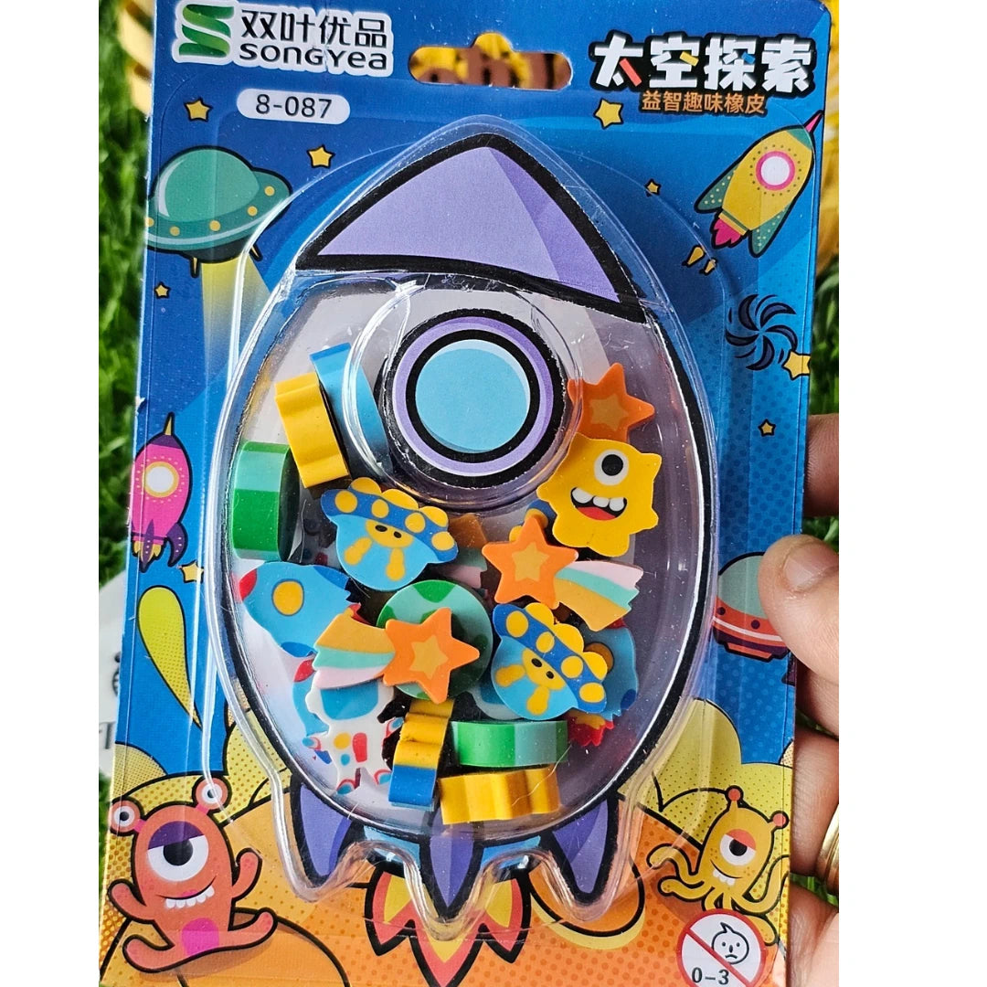 Space Eraser Set