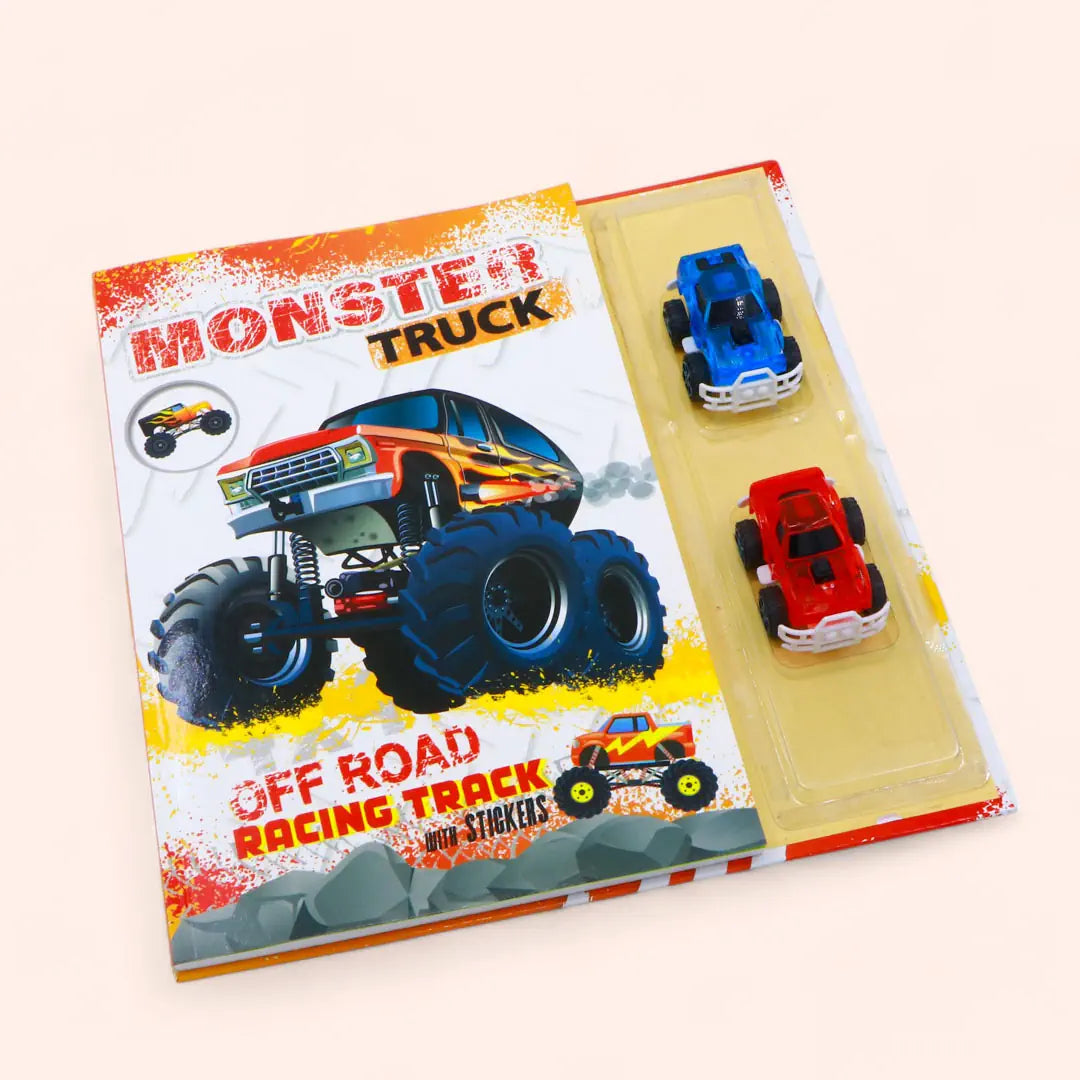 Monster Truck - Off Road Racing Track With Stickers