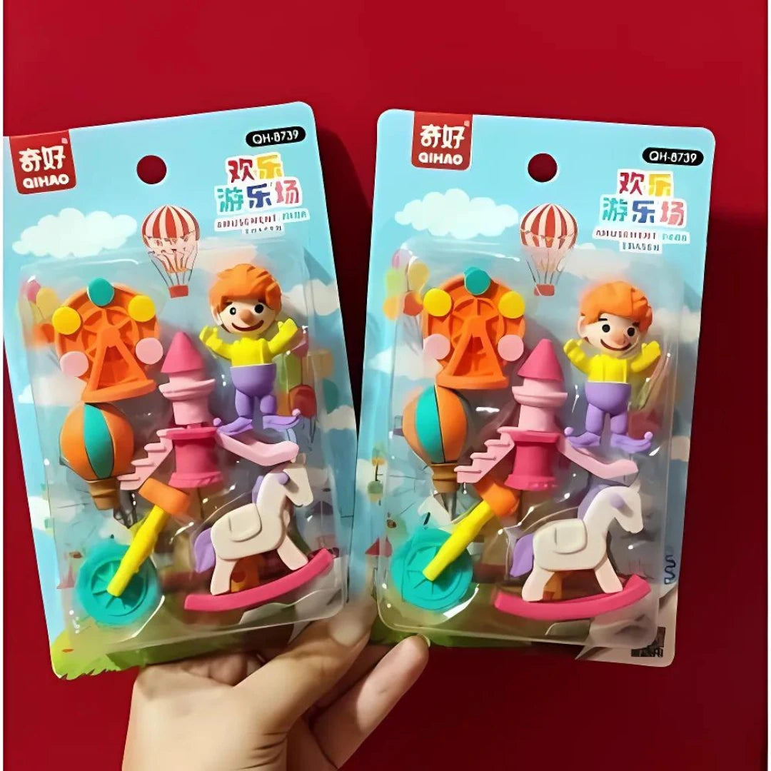 Amusement Eraser Set