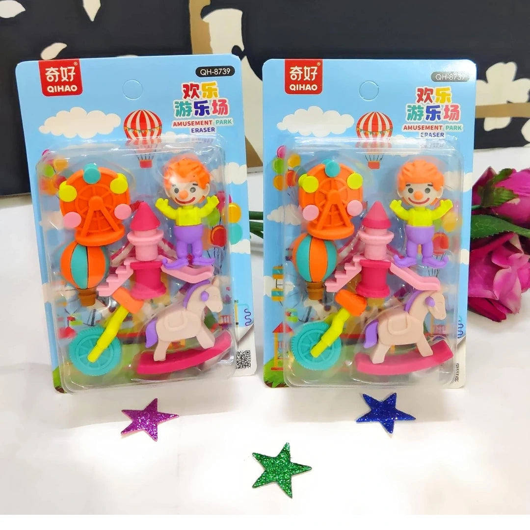 Amusement Eraser Set
