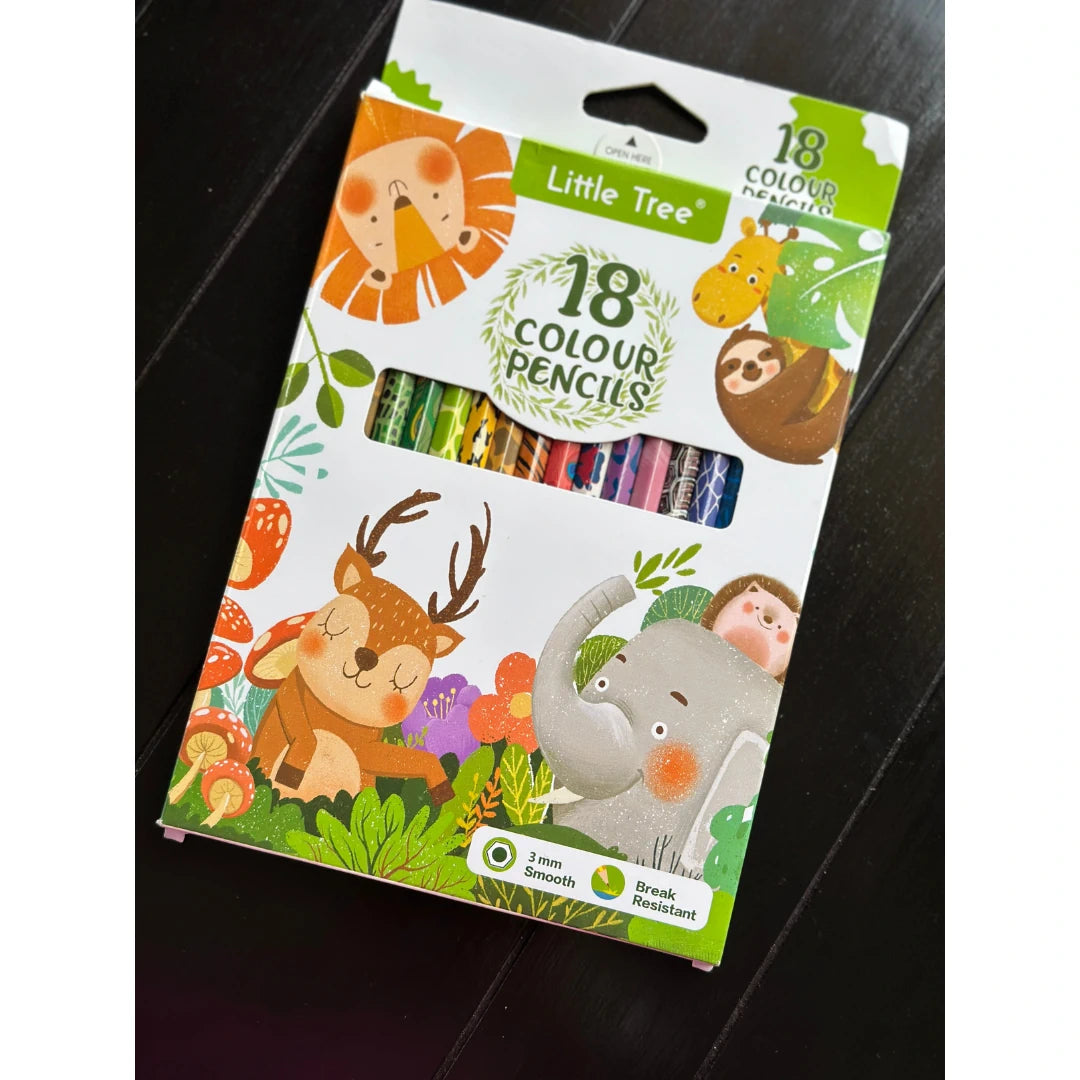 18 Colour Pencil Set
