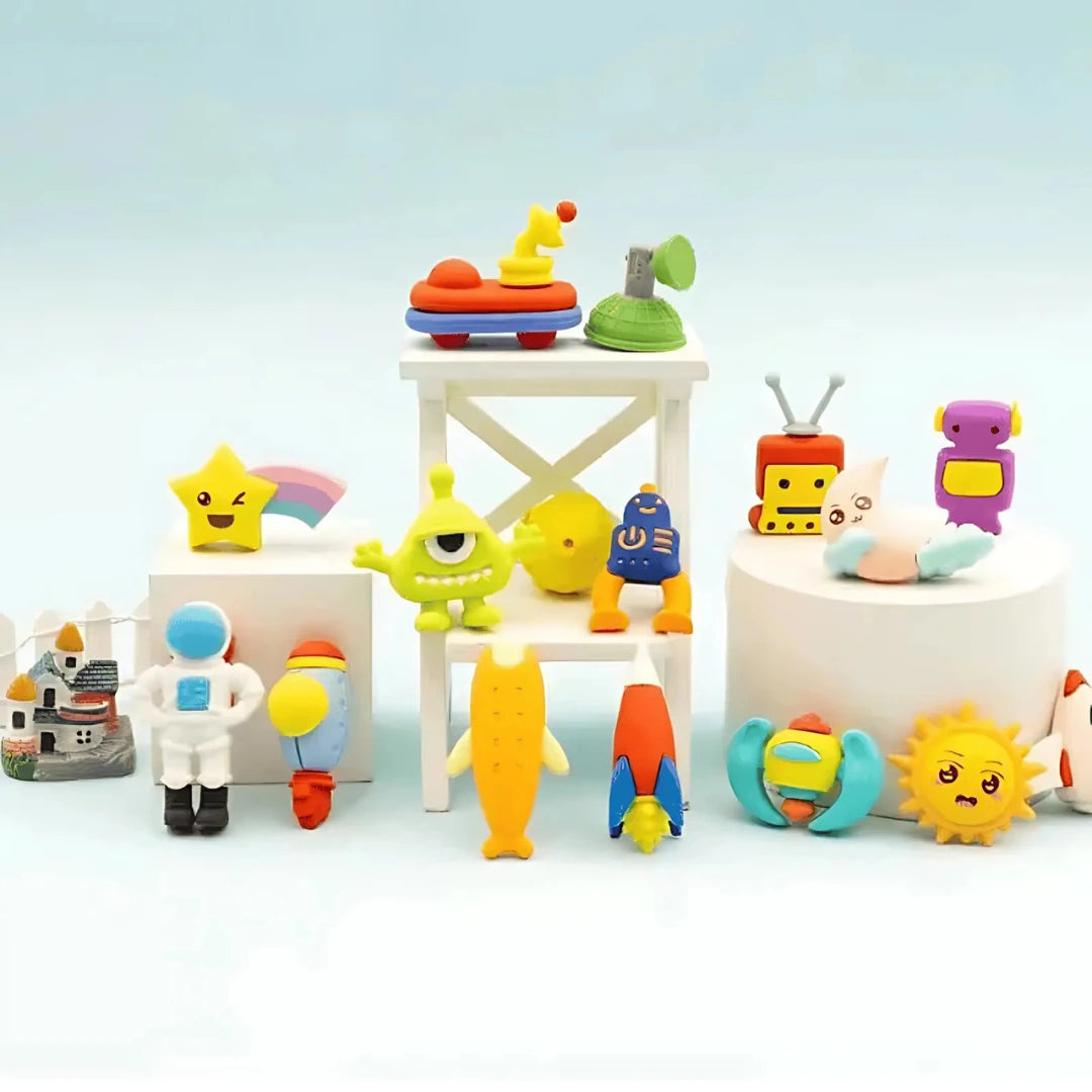 Space Eraser Set ( Pack of 6 )