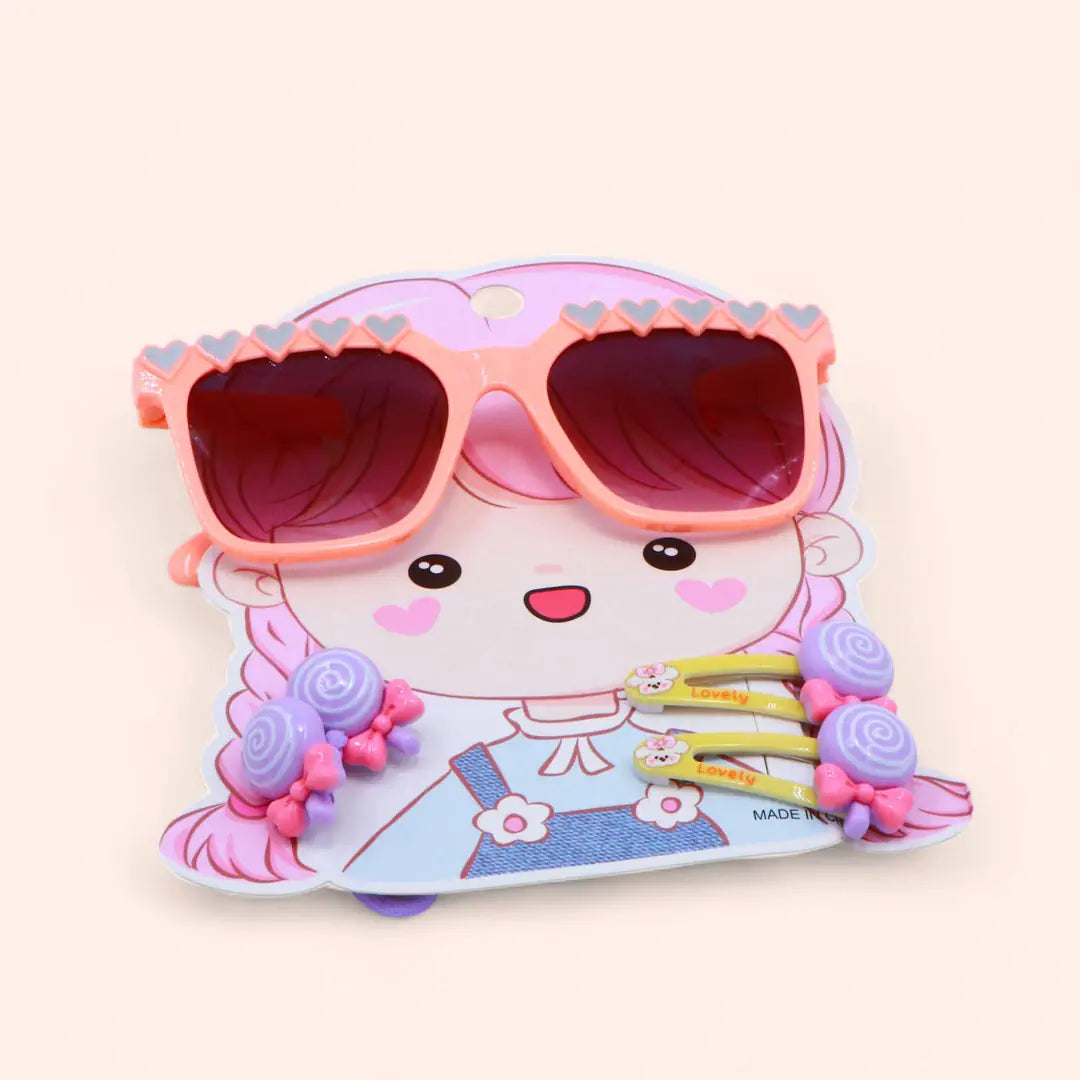 Sunglasses - Hair Accessories Set
