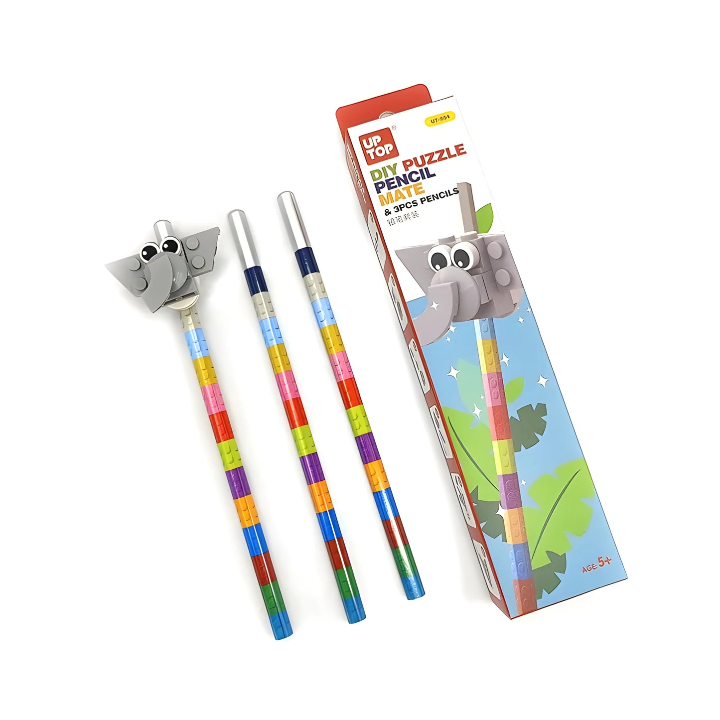 Lego DIY Puzzle Pencil Mate Kit
