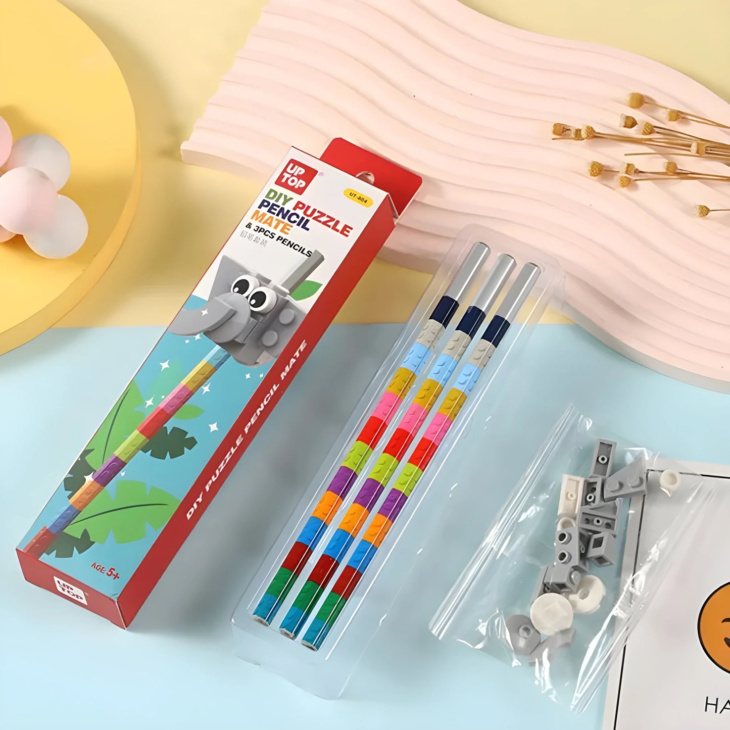 Lego DIY Puzzle Pencil Mate Kit