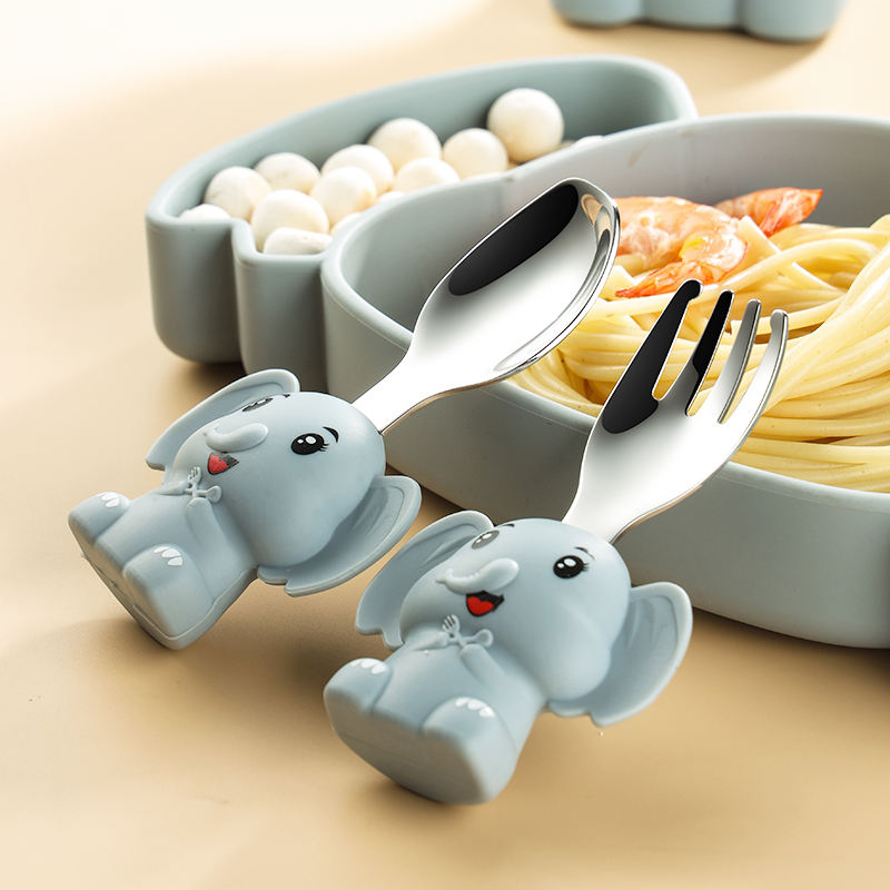 Steel Cutlery Set with Case (Spoon & Fork)