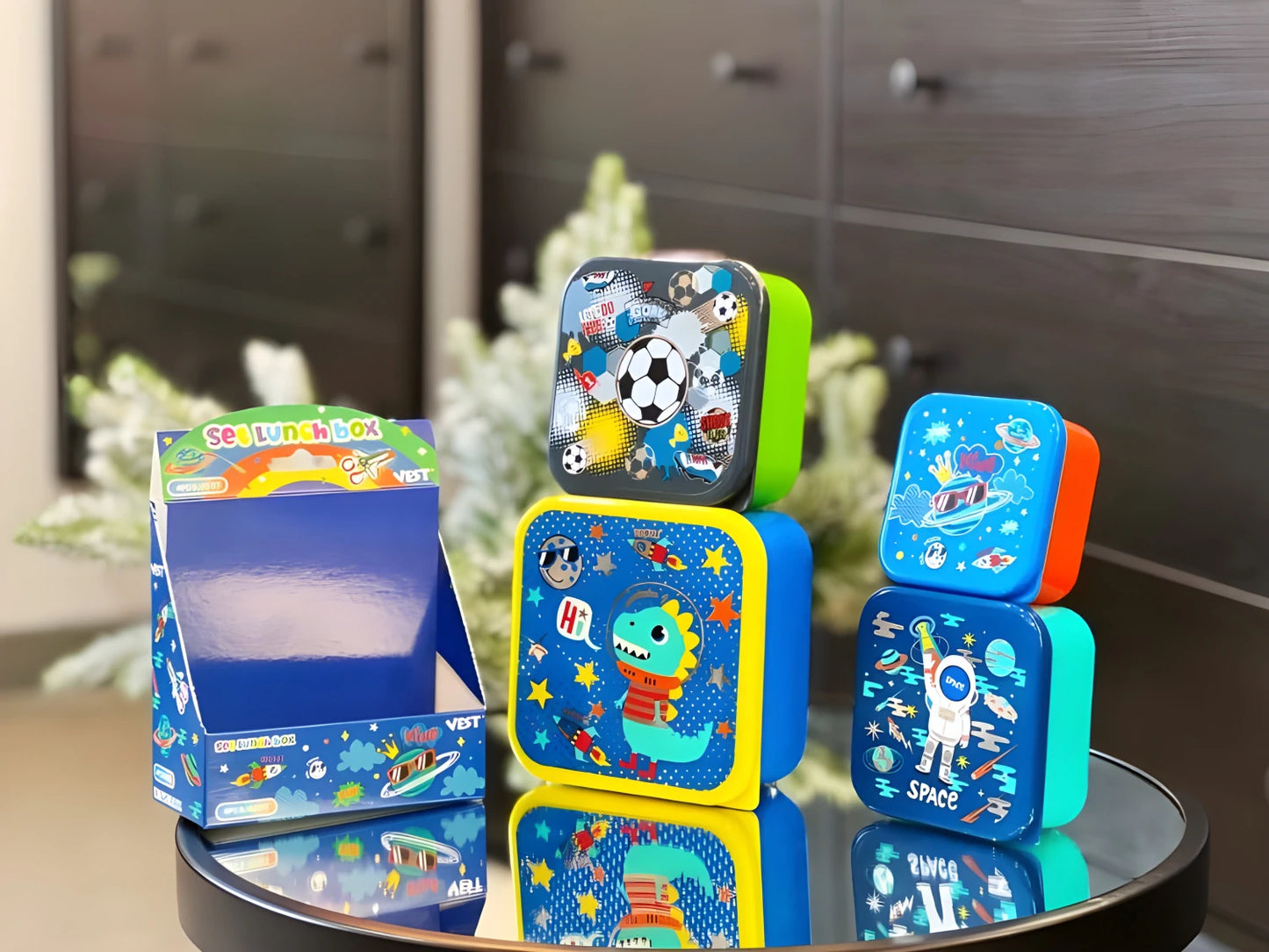 Vest Lunch Box (Set of 4)
