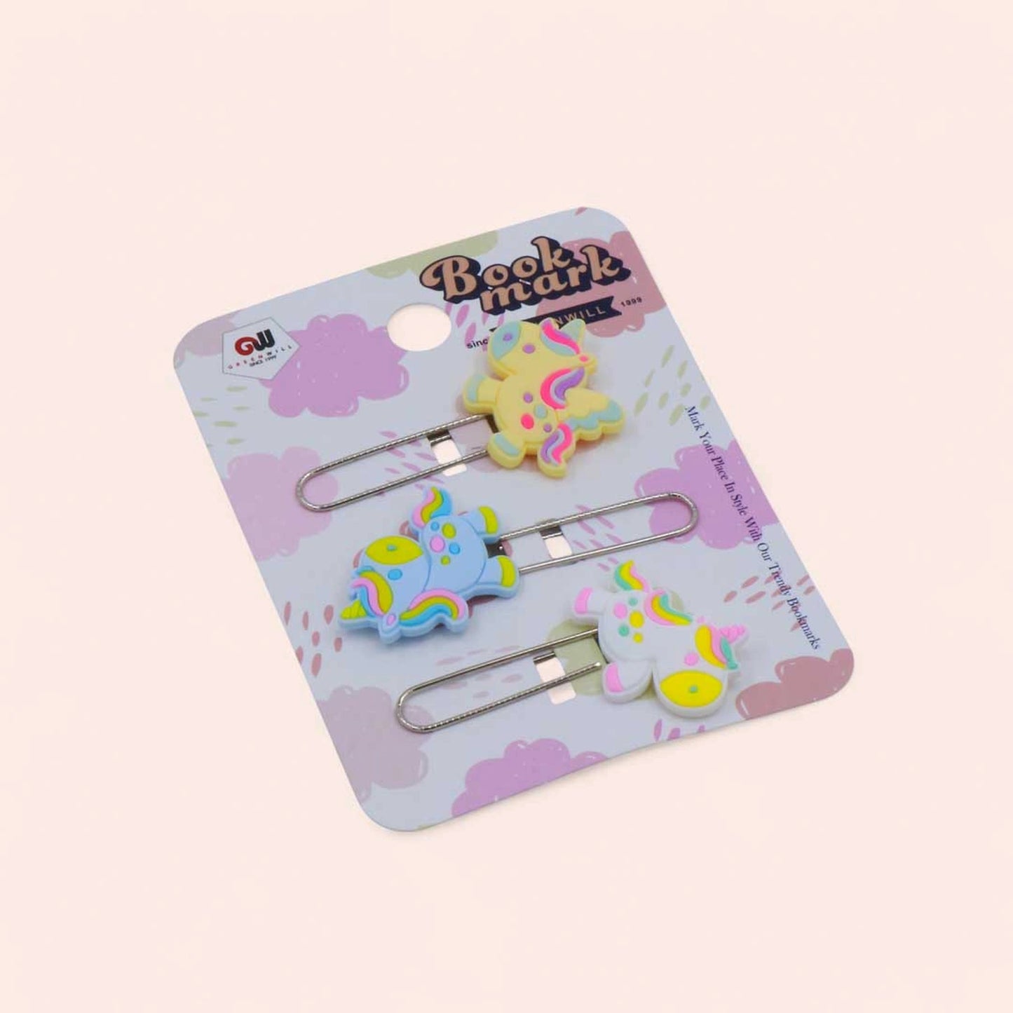 School Essential Combo (Pencil Box + Bookmark Set of 3 + Sharpener + Set of Erasers + Cupcake Diary + Unicorn Pen Pencil)