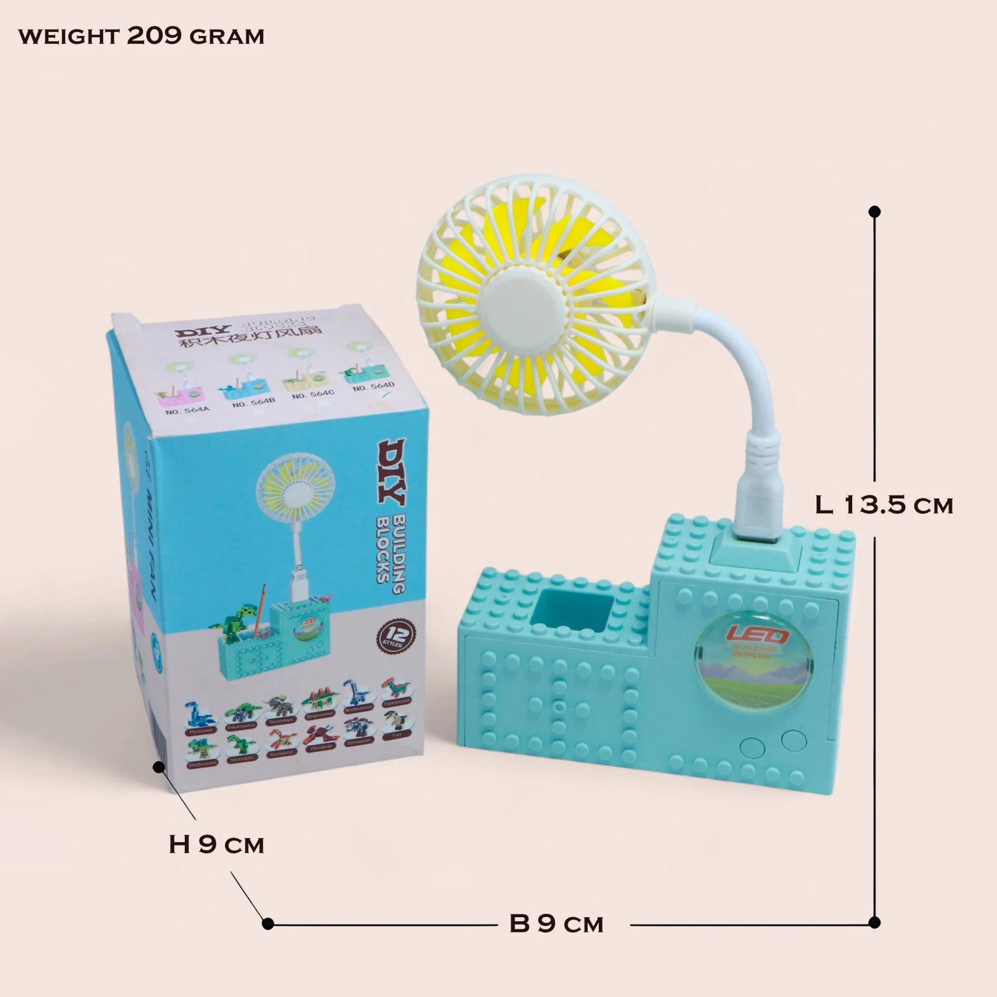 Kids Study Table Lamp - LED Night Light Desk Lamp