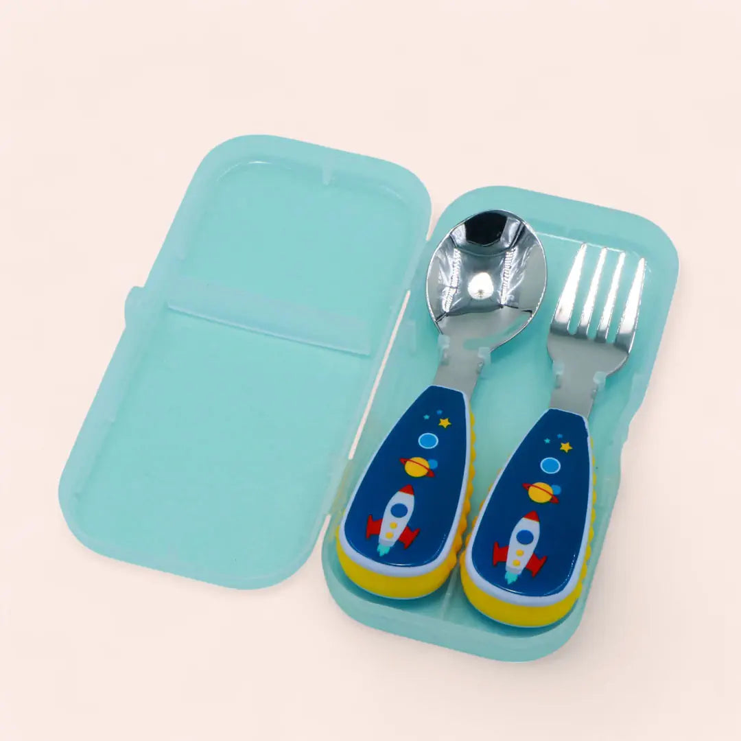 Travel Cutlery with Case (Spoon-Fork)