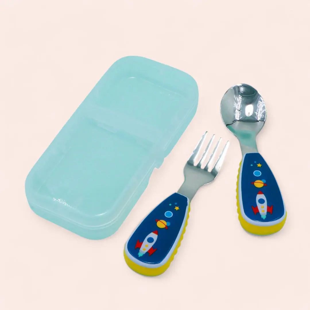 Travel Cutlery with Case (Spoon-Fork)