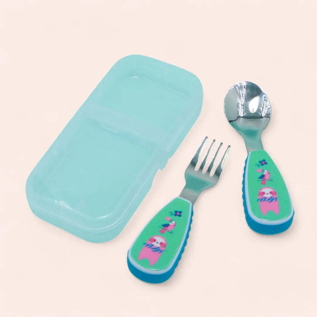 Travel Cutlery with Case (Spoon-Fork)