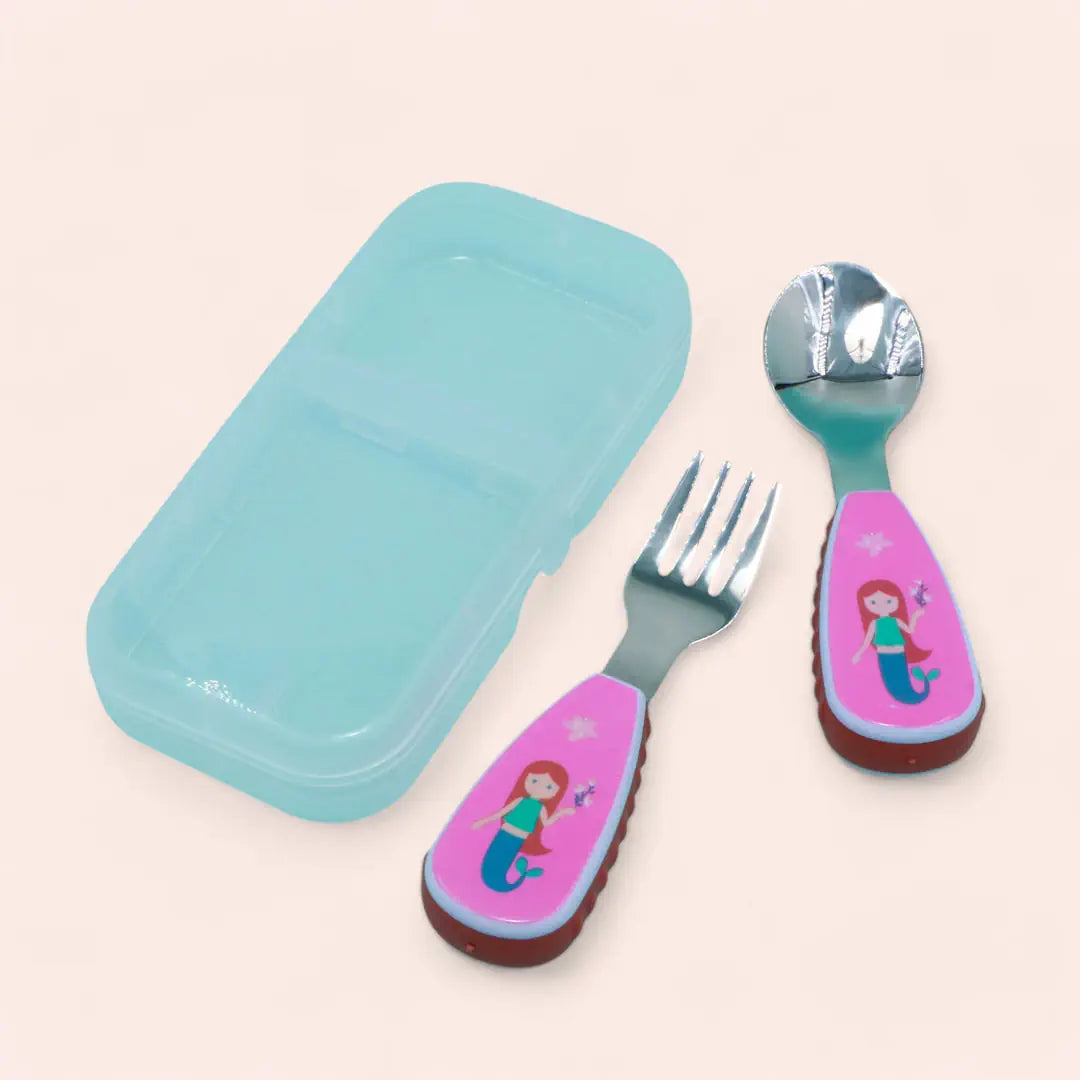 Travel Cutlery with Case (Spoon-Fork)