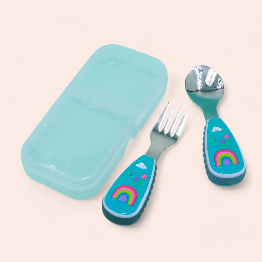 Travel Cutlery with Case (Spoon-Fork)