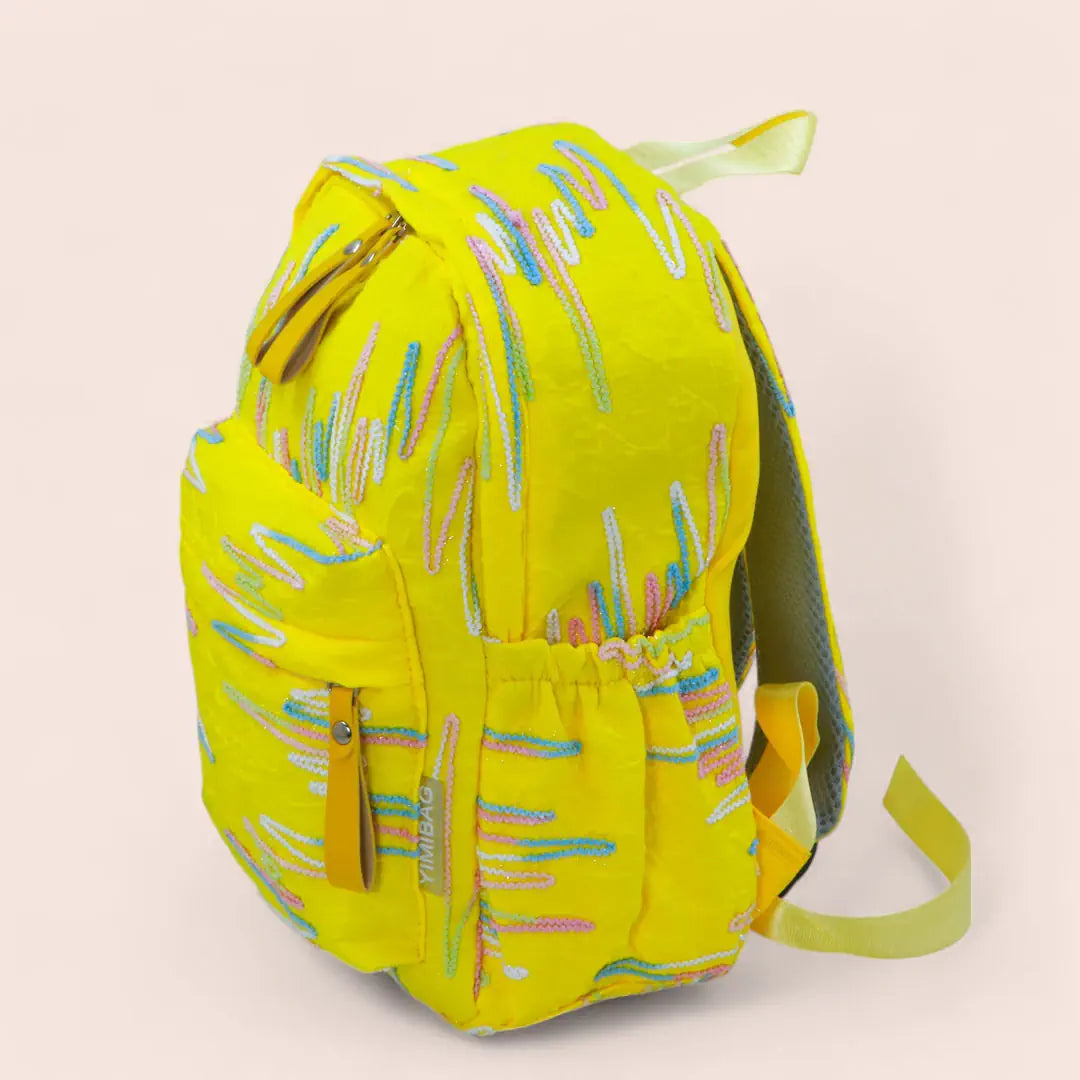 Thread Work Backpack - Big / Small Size, Stylish School Bag for Teens and Adults