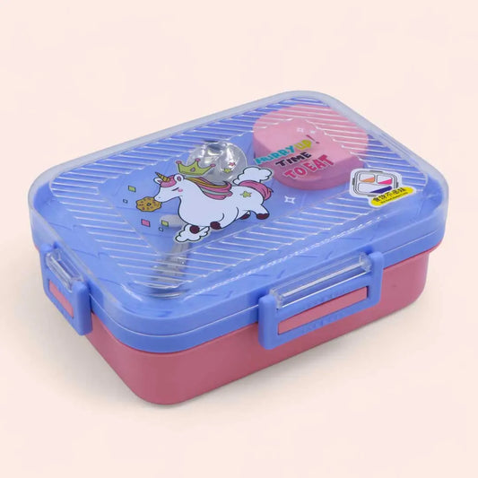 Cartoon Square Lunch Box (800ml+70ml)