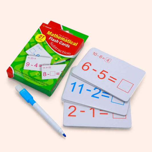 Mathematical Flash Cards ( Subtraction)