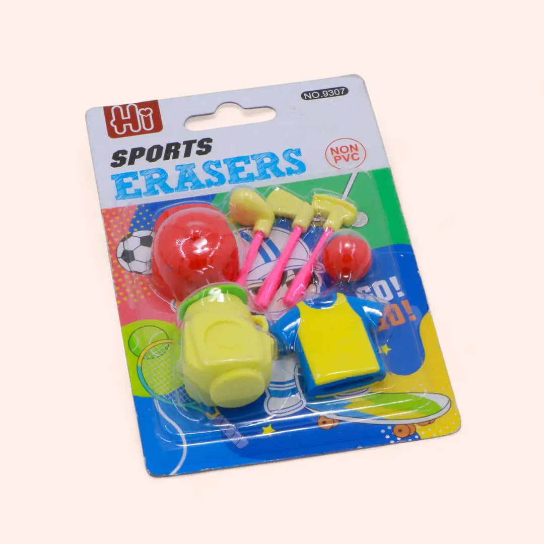 Golf Sports Eraser (Set of 7)