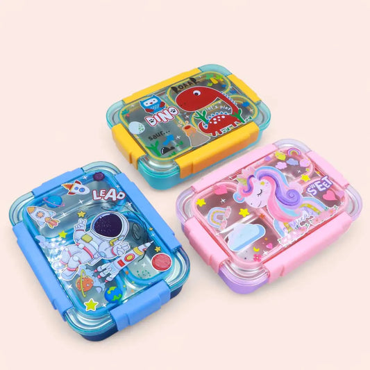 Lunch Bento Box ( 3 Compartments - Leak Proof- 710 Ml)