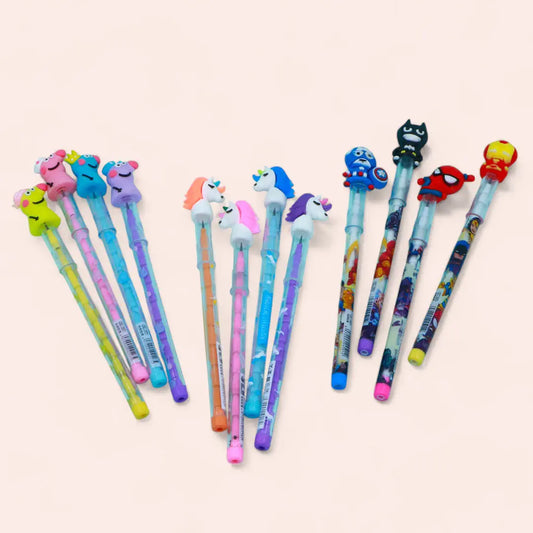 Avengers / Peppa Pig / Unicorn Pen Pencils