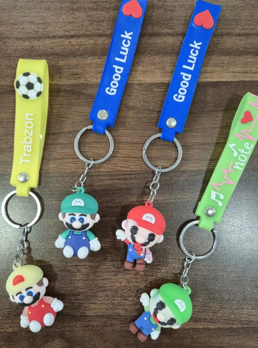 Mario Cartoon Design keychains