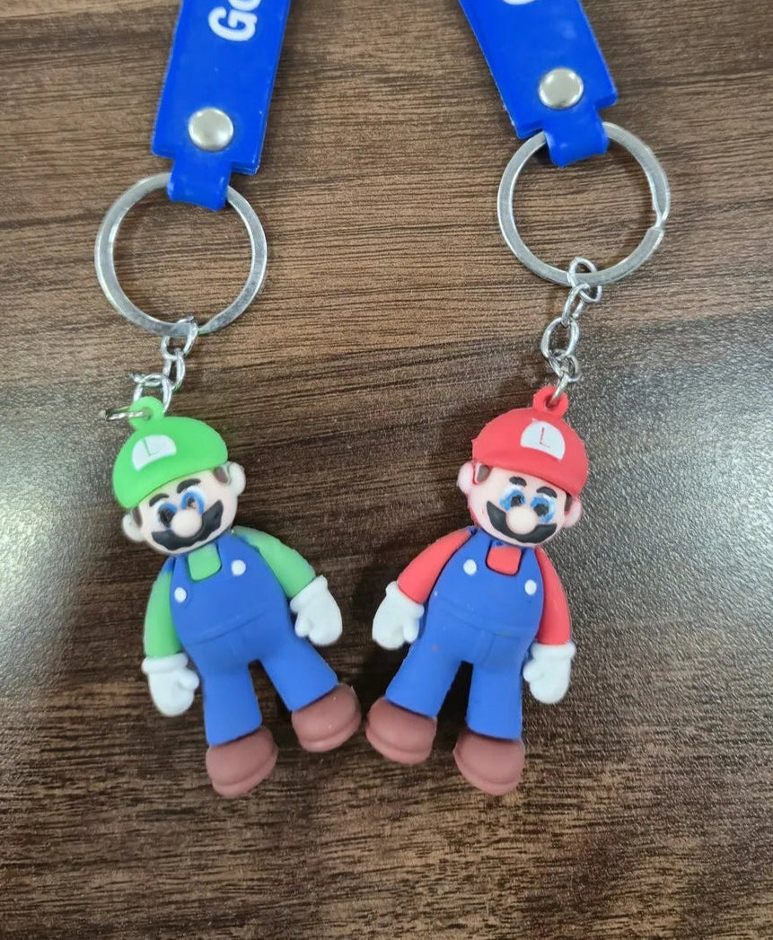 Mario Cartoon Design keychains