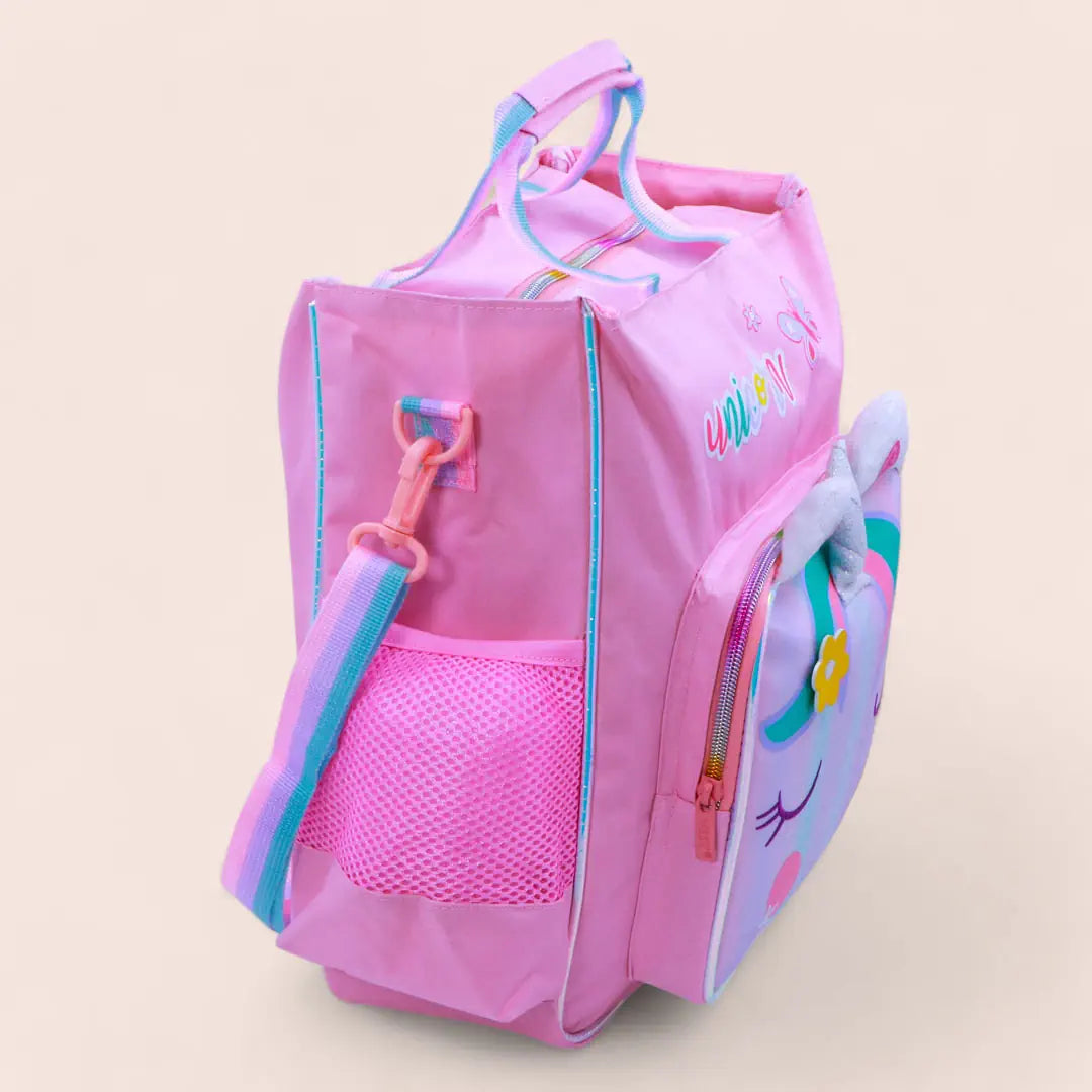 Vest Unicorn Kids' Tote Bag - Multipurpose Shoulder Bag for Tuition, Outings, Drawing Classes & Diaper Bag