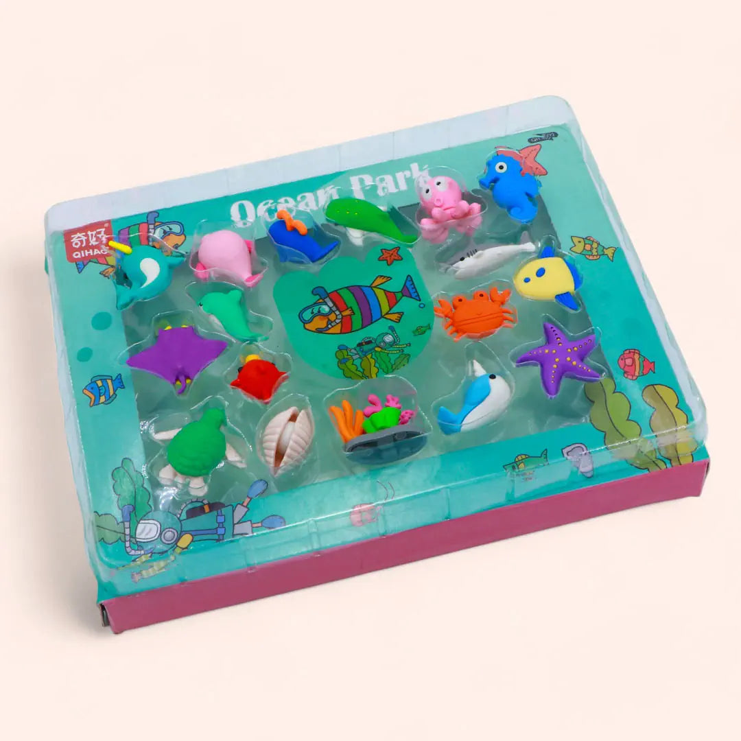 Ocean Park (Set of 17 Eraser )