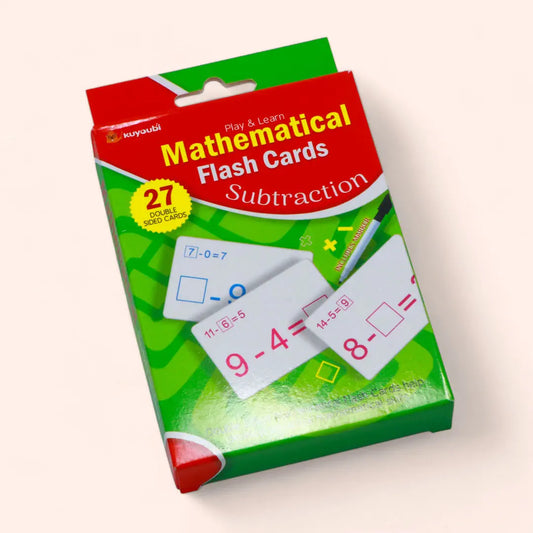 Mathematical Flash Cards ( Subtraction)