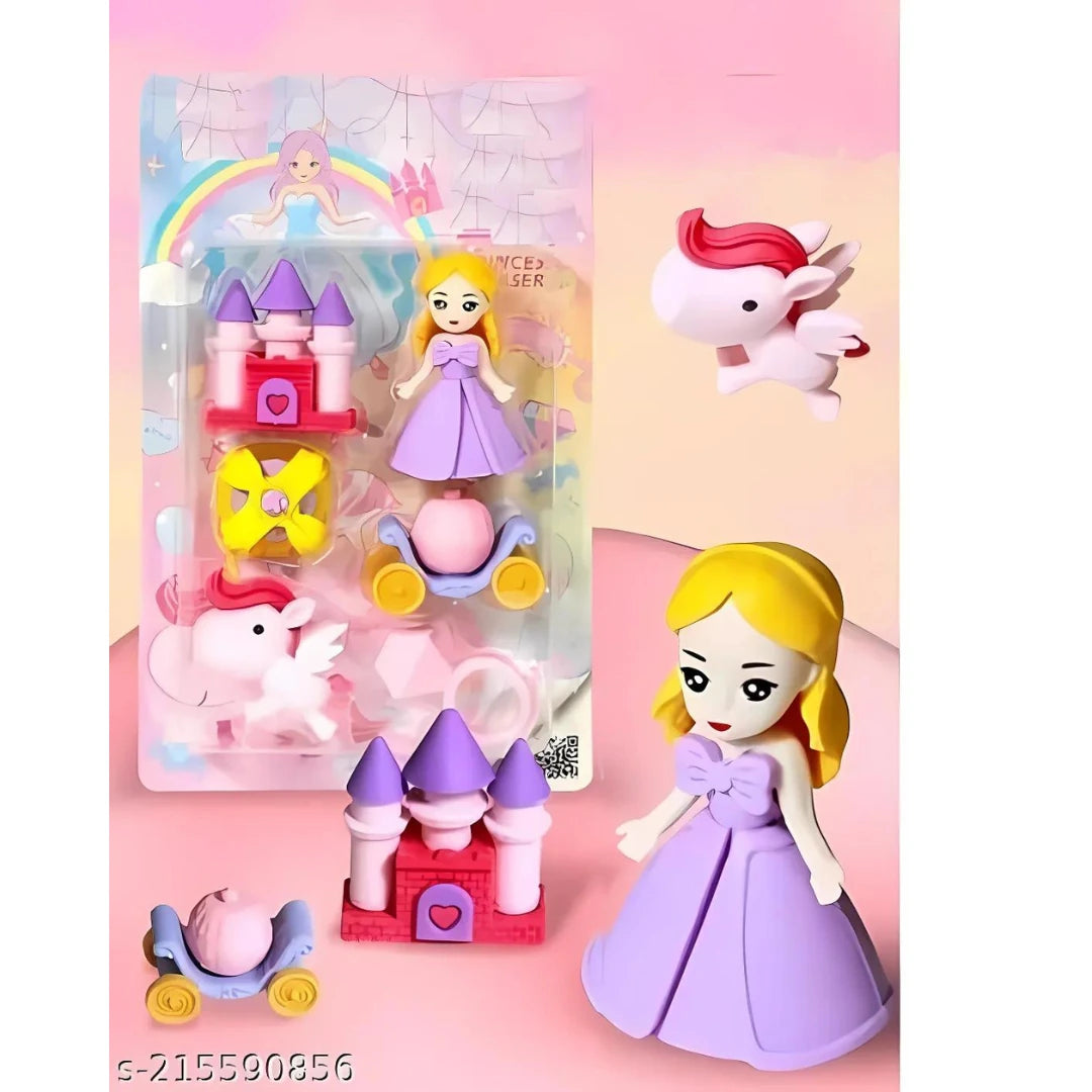 Unicorn Eraser Set (Pack of 6 )