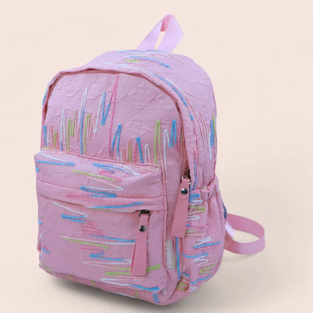 Thread Work Backpack - Big / Small Size, Stylish School Bag for Teens and Adults