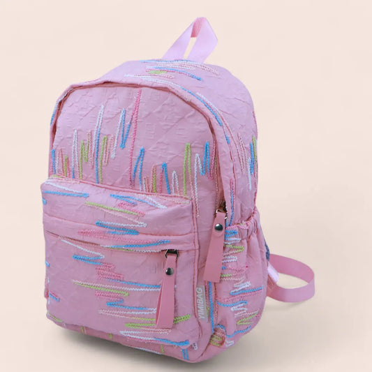 Thread Work Backpack - Big / Small Size, Stylish School Bag for Teens and Adults