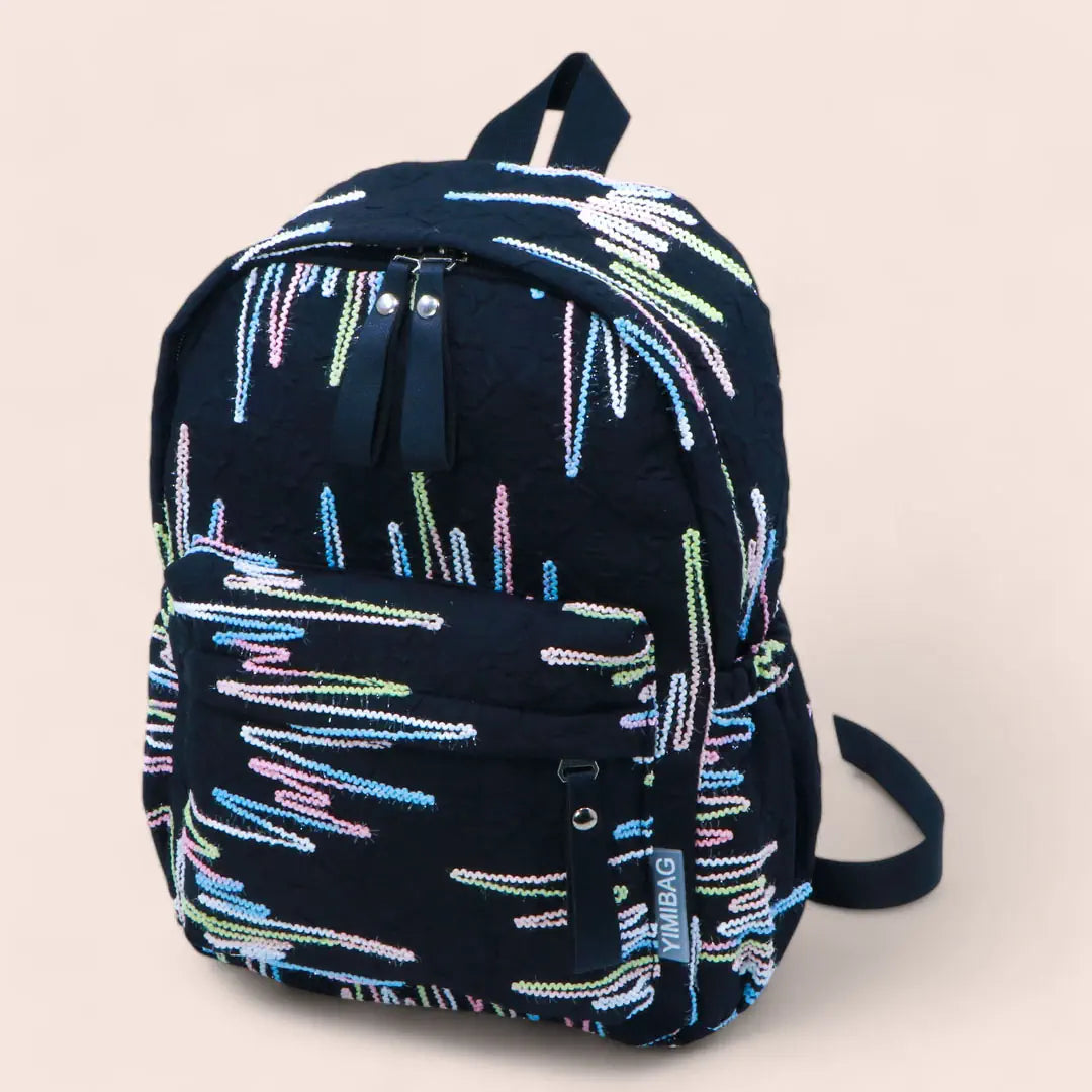 Thread Work Backpack - Big / Small Size, Stylish School Bag for Teens and Adults